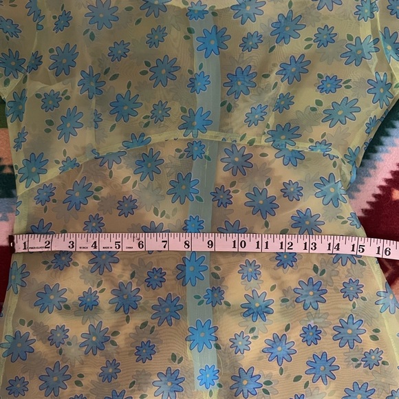 976 Clue vintage 70’s floral dress in great condition. Super cute and fun. - Picture 5 of 5